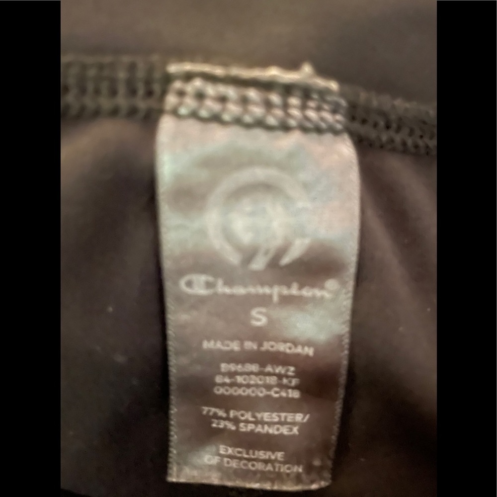 Champion Black & Pink Exercise Pants - Size S - Picture 6 of 6